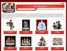 Tablet Screenshot of familychristmasornaments.net